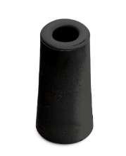 Afbeeldingen van Deurbuffer rubber zwart  100mm