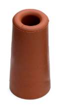Afbeeldingen van Deurbuffer rubber rood/bruin 100mm