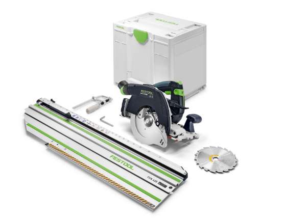 Afbeeldingen van Festool Accu Cirkelzaag HKC 55 + Rail 420mm
