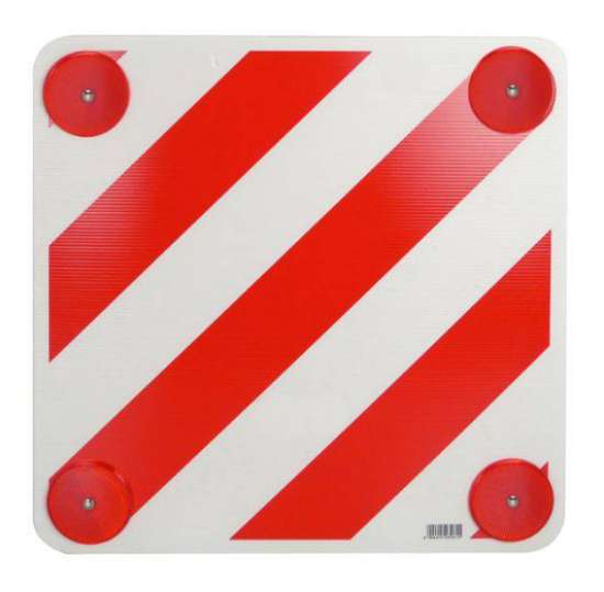 Afbeeldingen van Waarschuwingsbord pvc lange lading